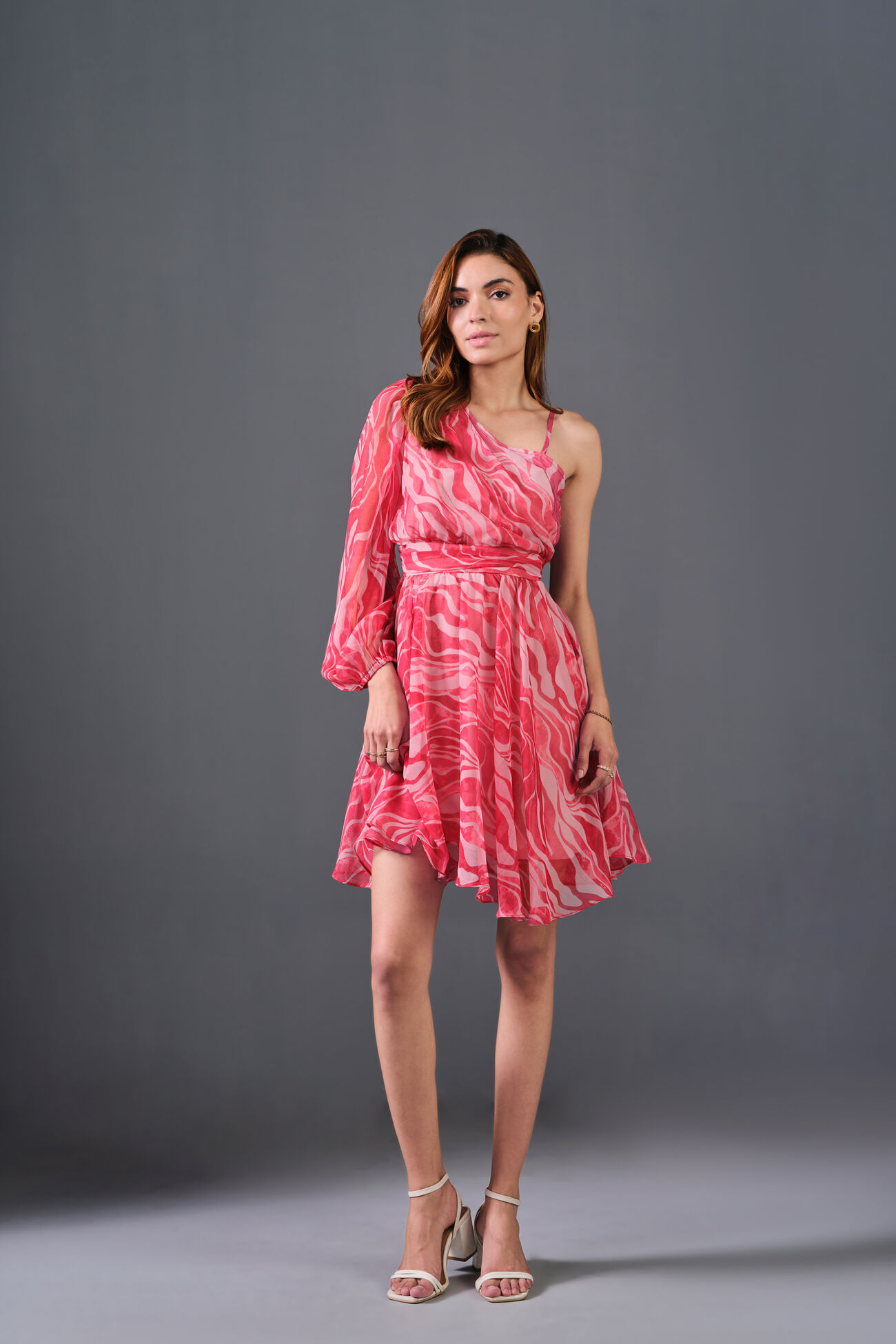 Hotter Pink Dress, Rose, image 1