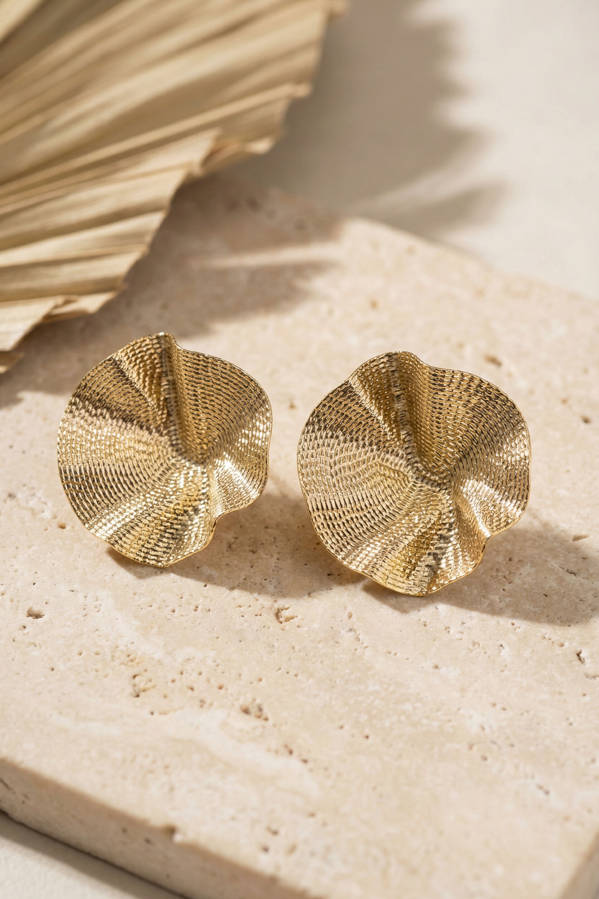 Aure Disc Earrings, , image 2