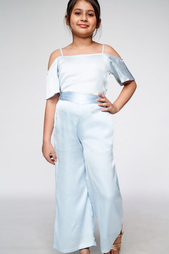 4 - Powder Blue Solid Straight Set, image 4