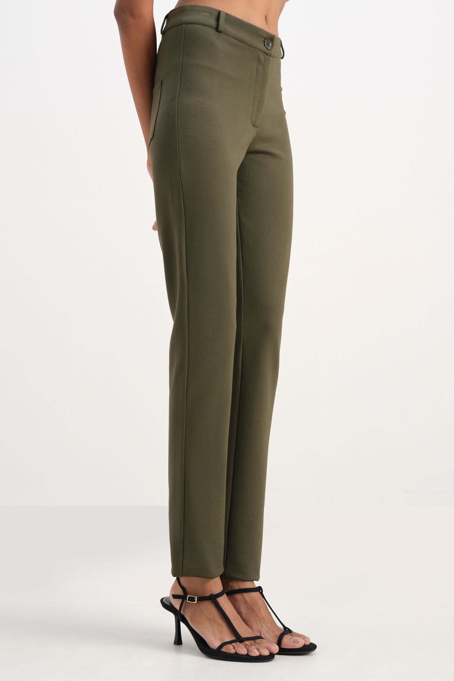 Jade Trousers, Olive, image 2