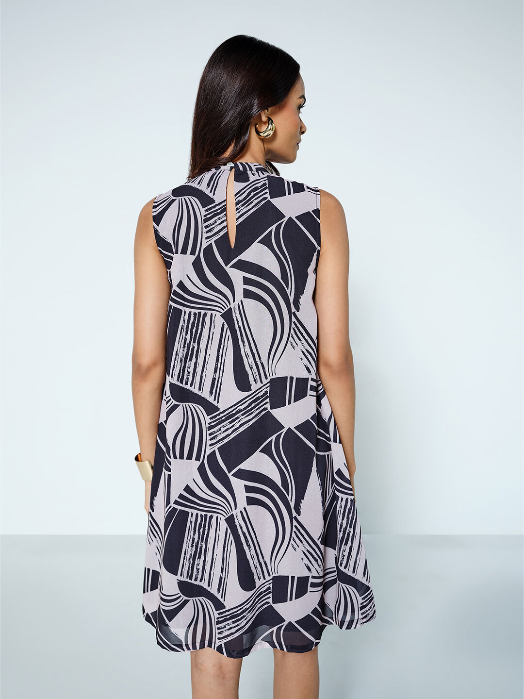 Chickadee Dress, Black, image 5