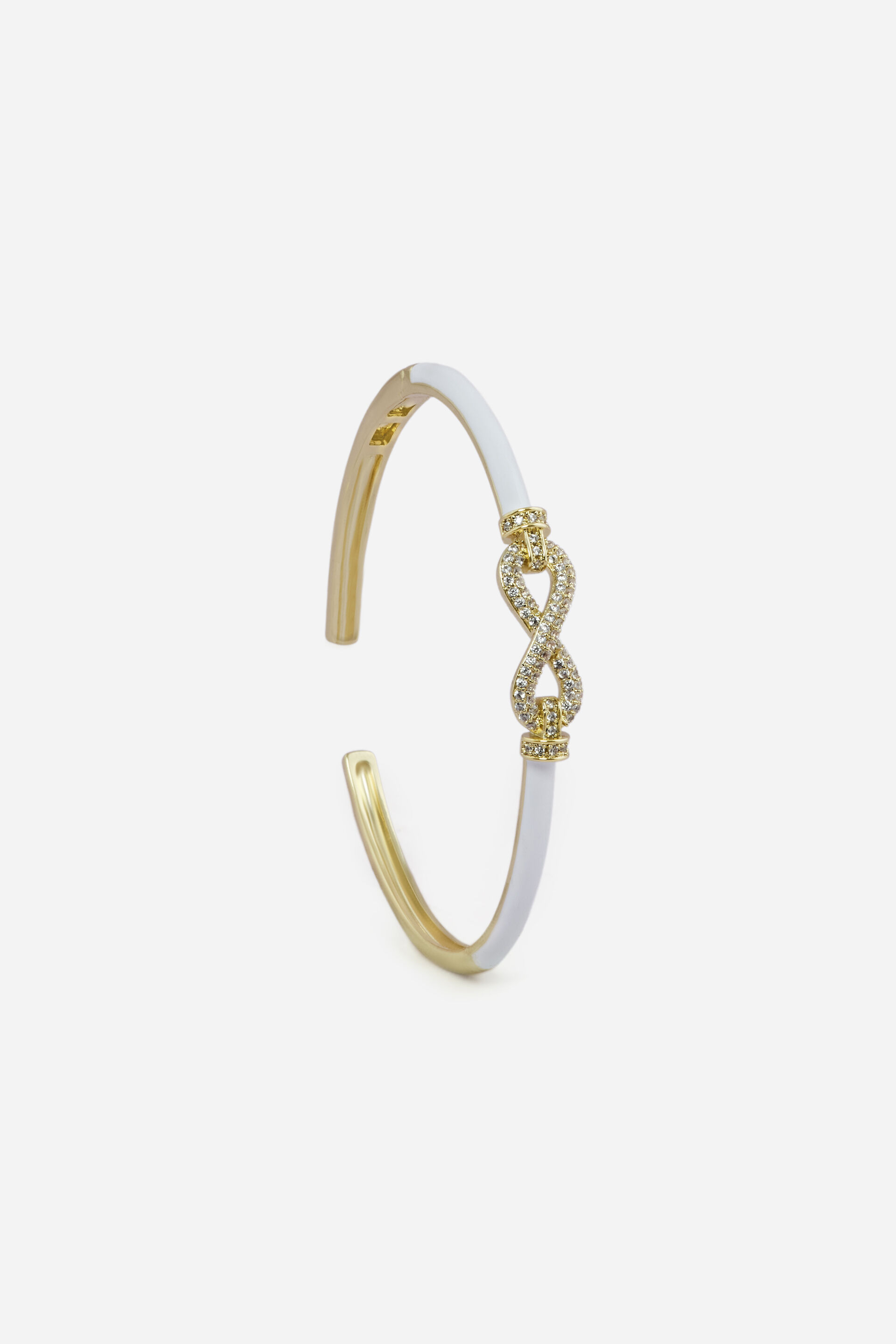 Dual Toned Infinity Cuff, , image 2