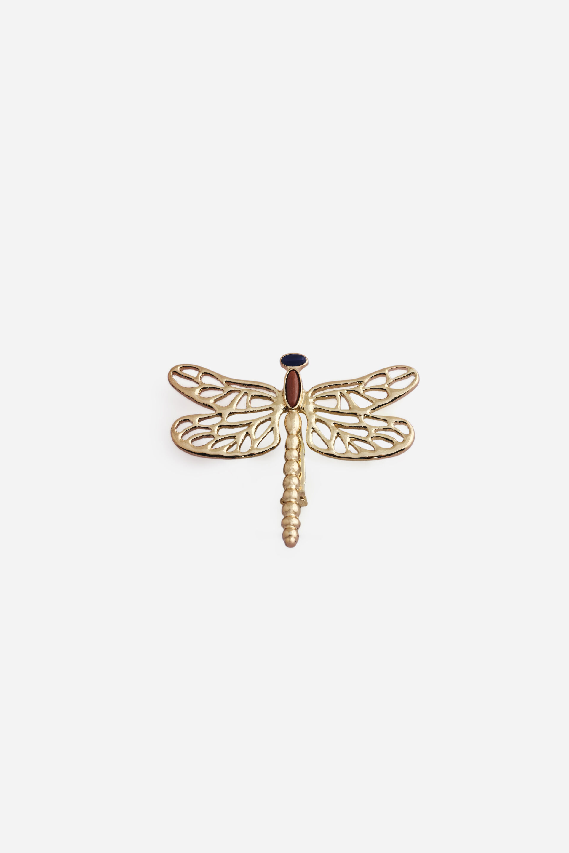 Gold Dragonfly Brooch, , image 3