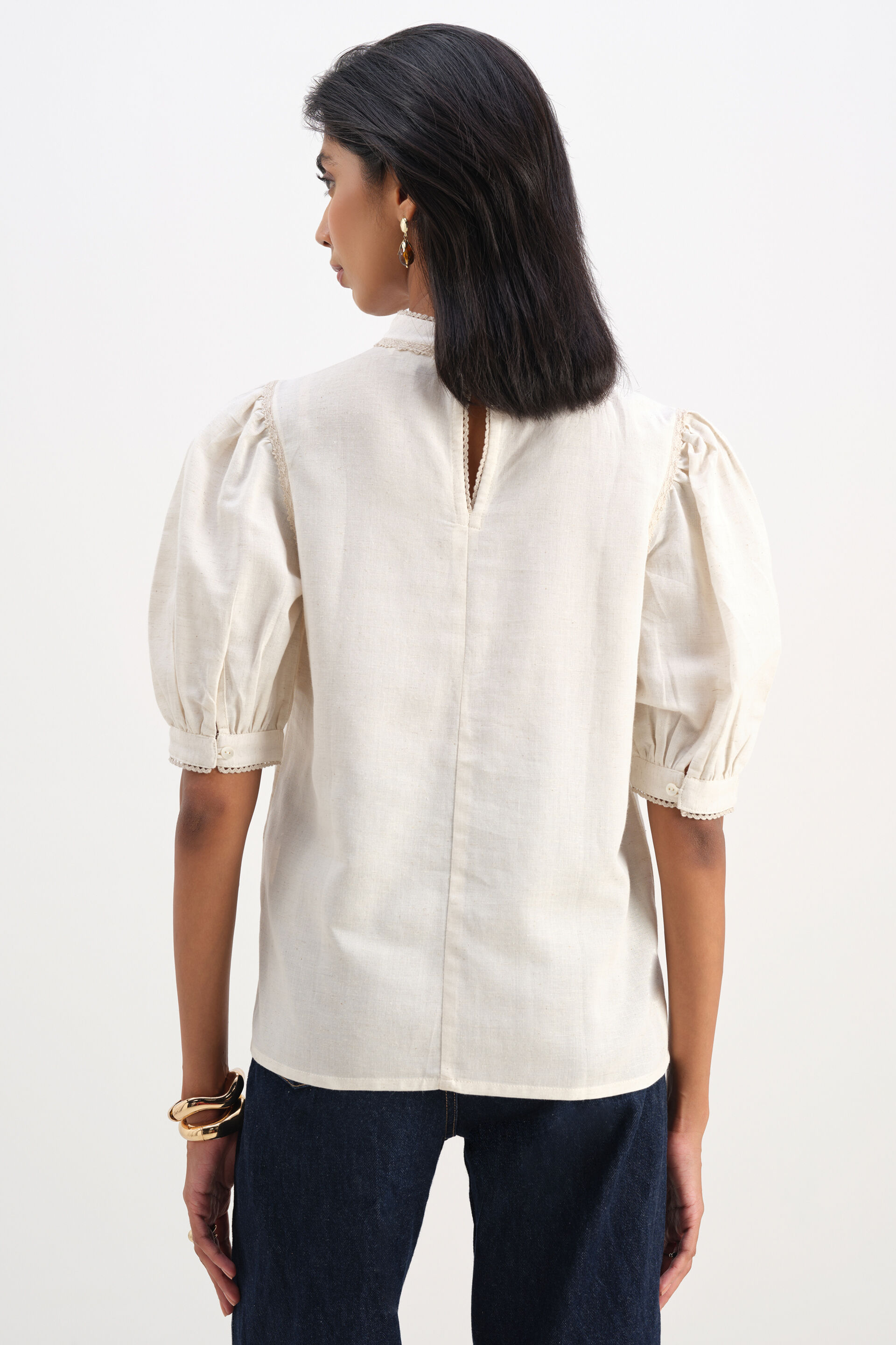 Candy Floss Natural Top, Natural, image 5