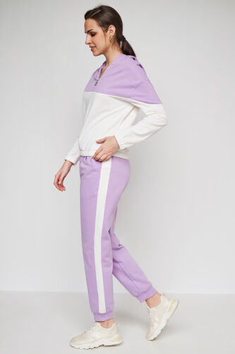 Lilac Blouson Straight Suit, Lilac, image 1