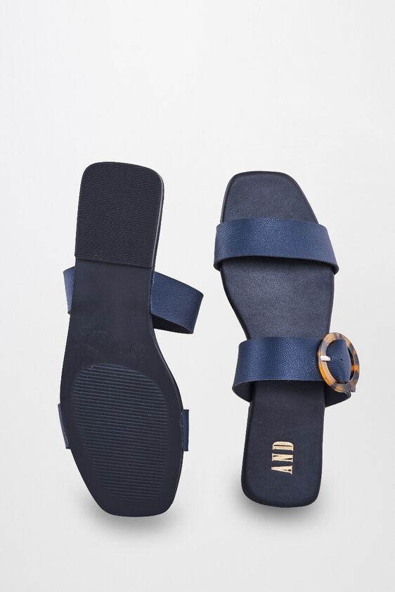 4 - Navy Blue Flats, image 1