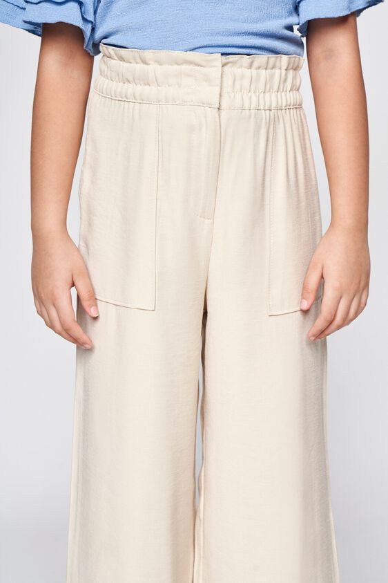 5 - Beige Solid Straight Bottom, image 5