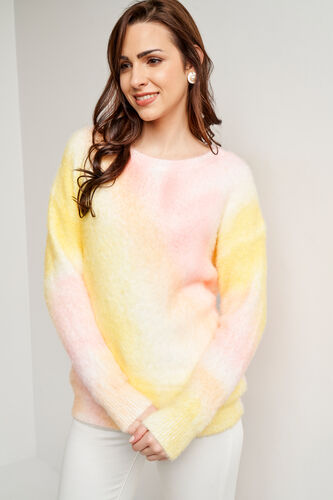 Multi Color Tie and Dye Straight Top, Multi Color, image 3