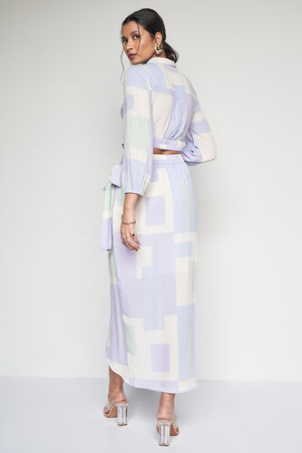 Subtle Shapes Co-ords Set, Powder Blue, image 4