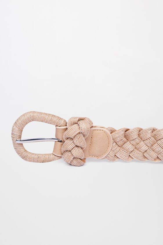 Beige Polyurethane Belt, Beige, image 2