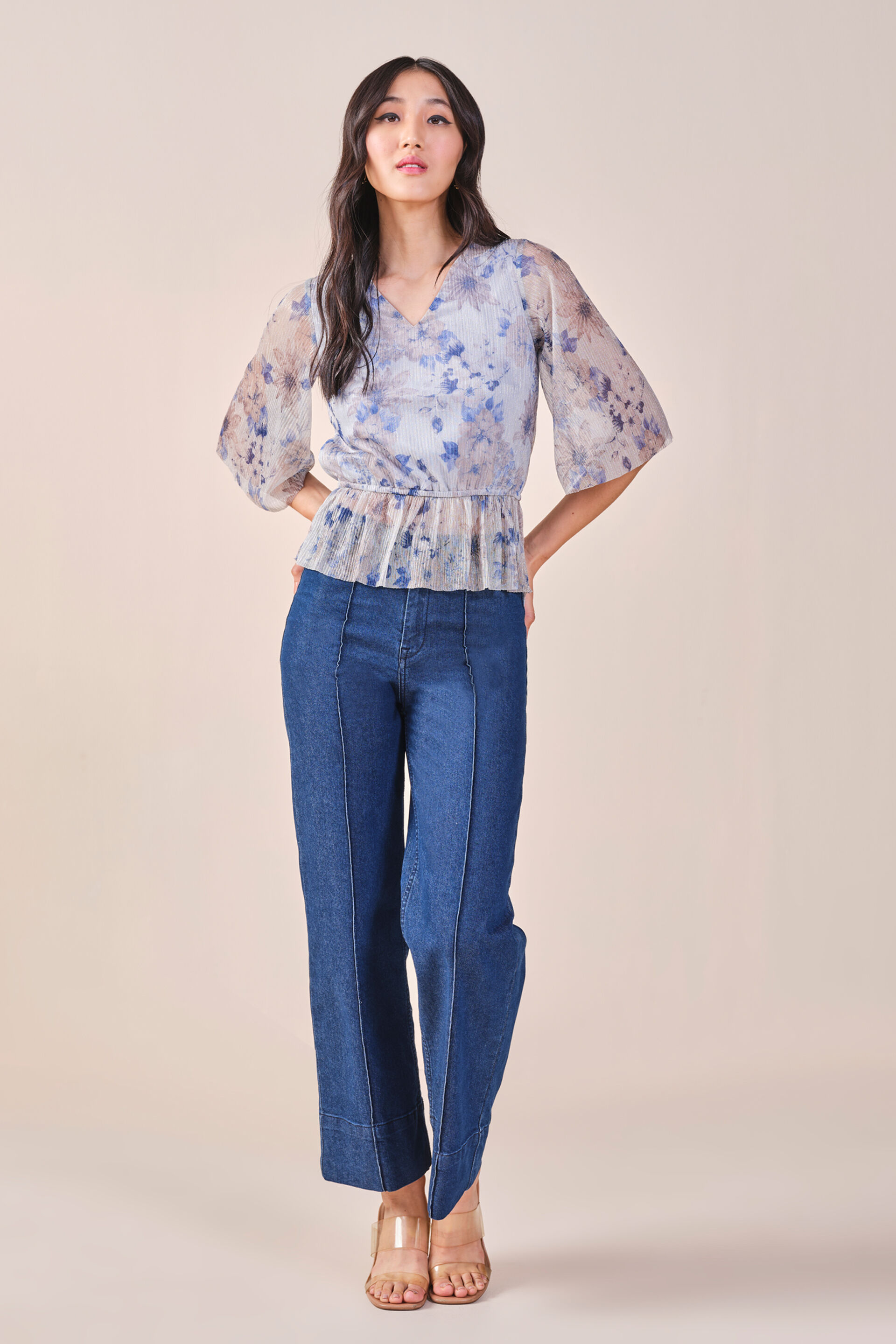 Alaya Shimmer Top, Multi Color, image 2