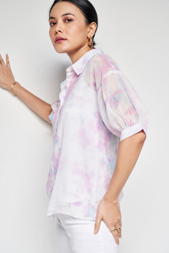 Summer Breeze Tie-Dye Top, Purple, image 5