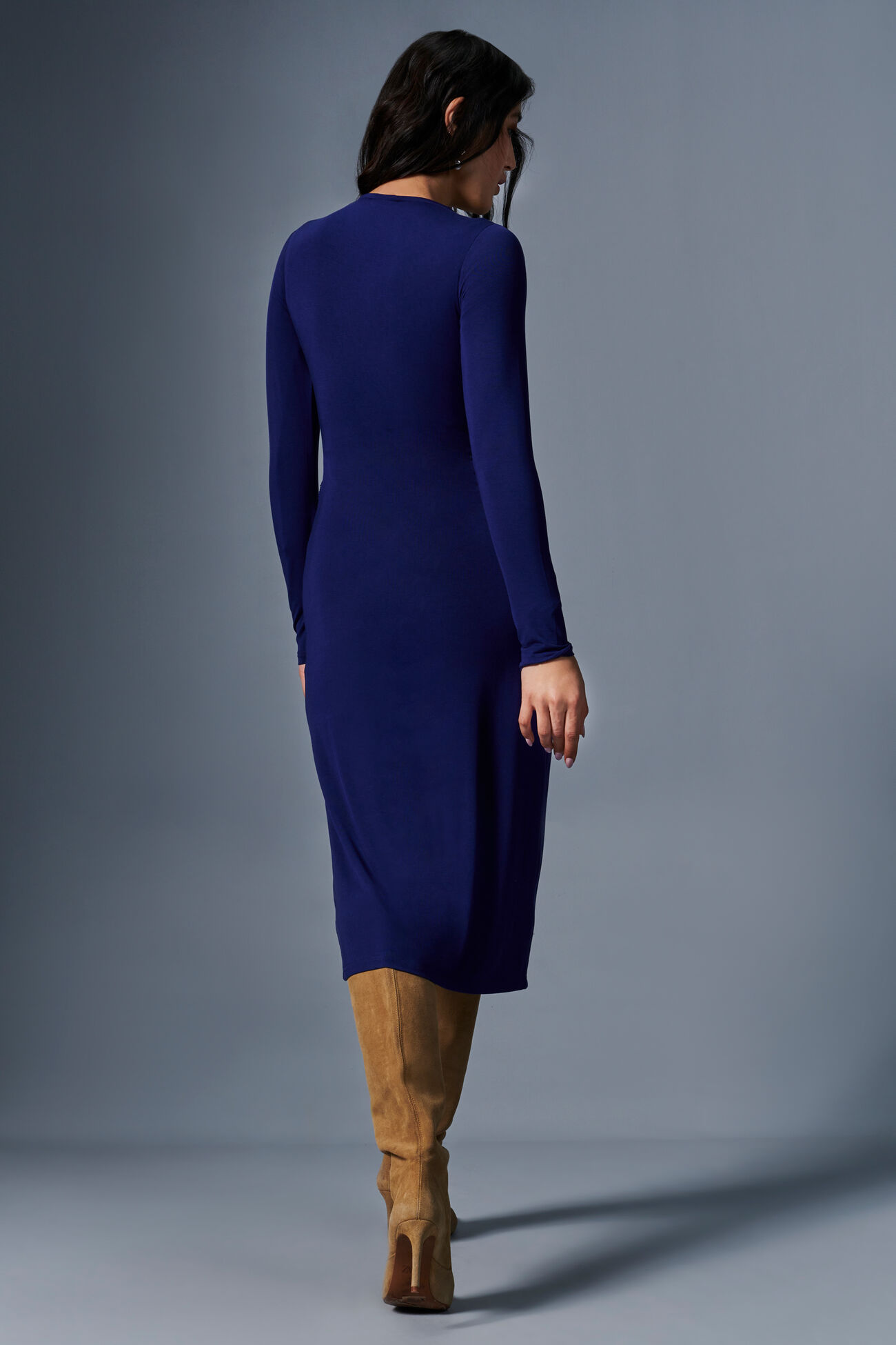 Sapphire Quotient Dress, Blue, image 3