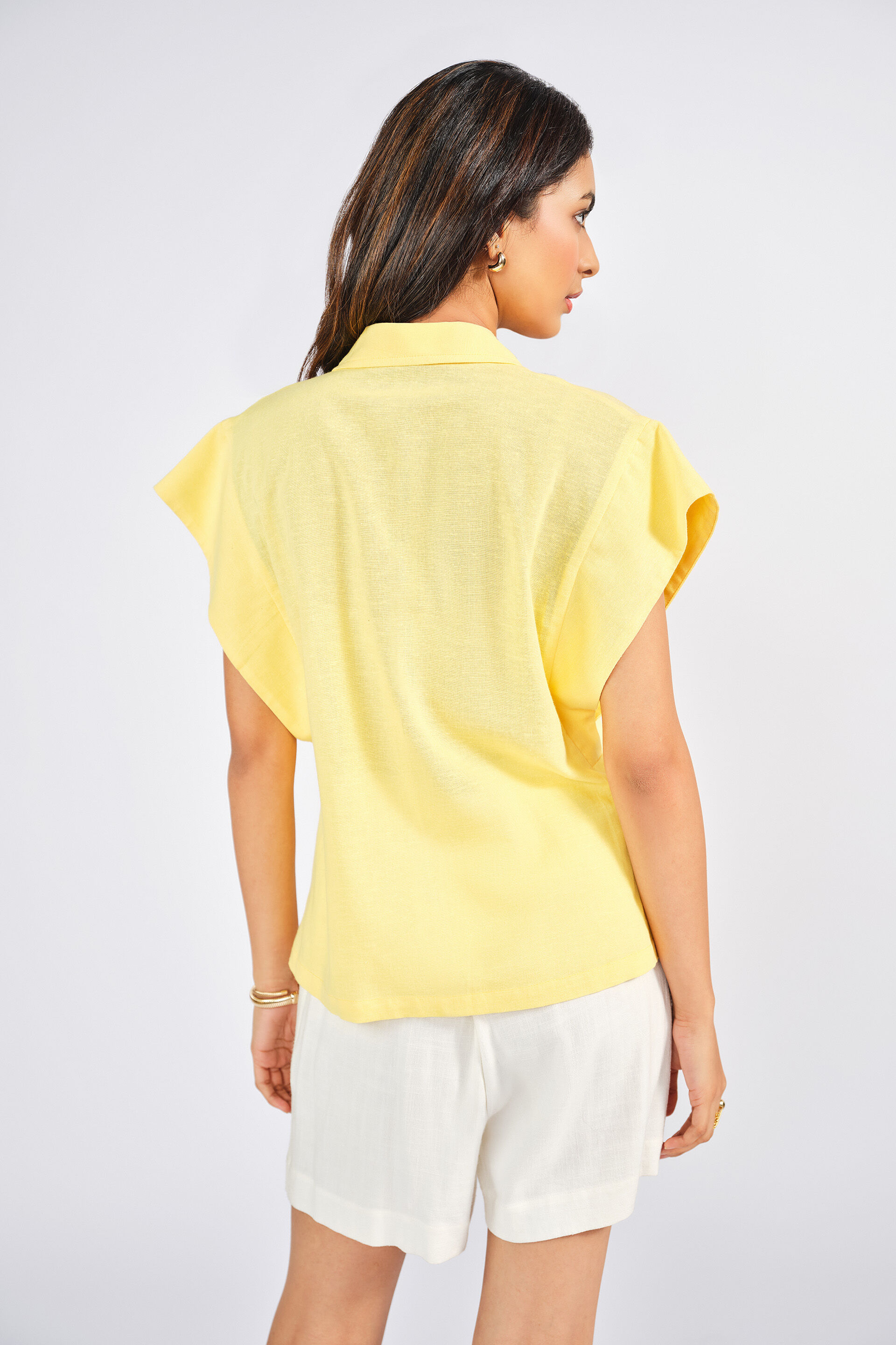 Vibe With Yellow Top, Yellow, image 5