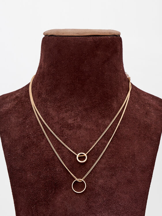 Gold Alloy Necklace, , image 1