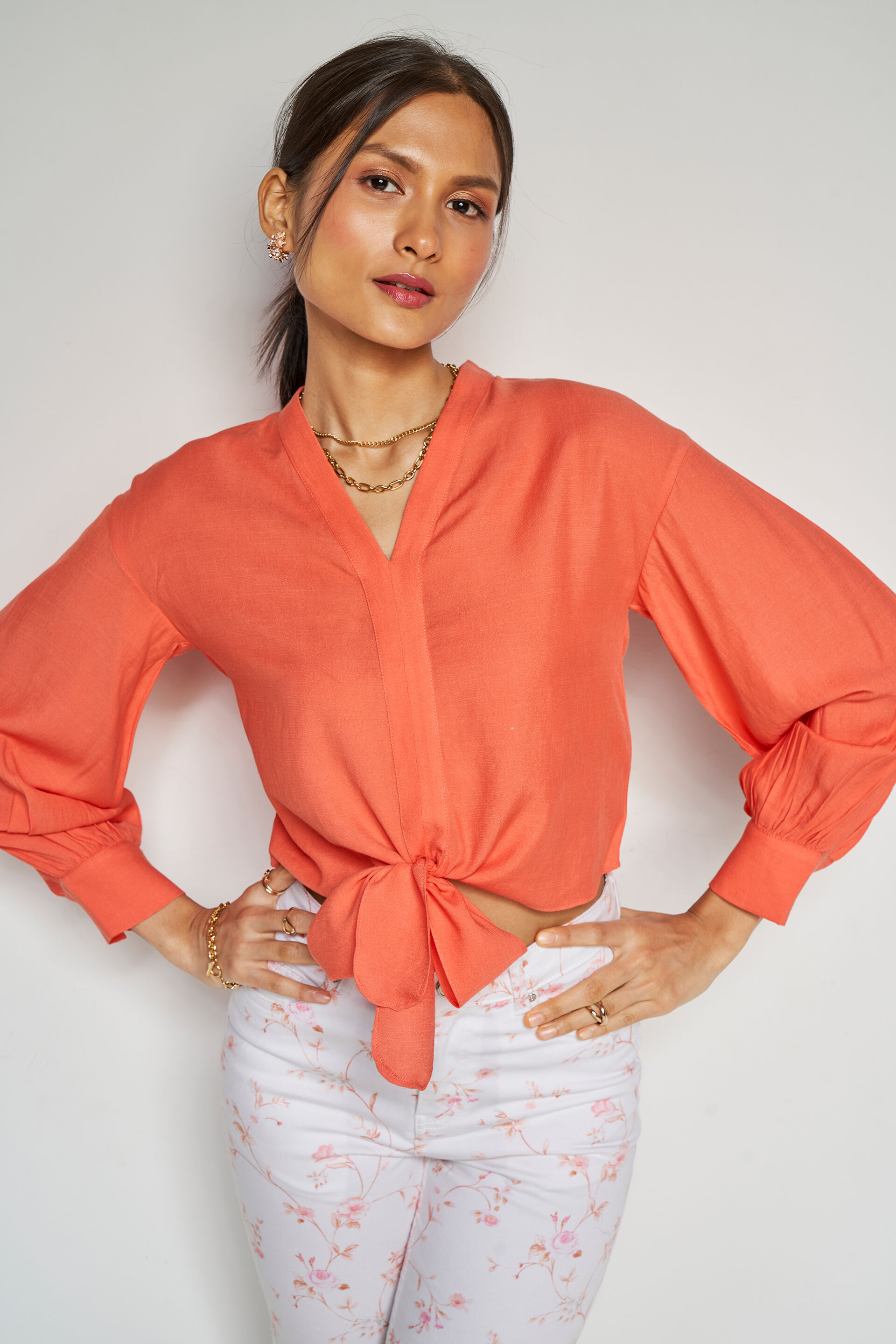 Power Hour Top, Orange, image 3