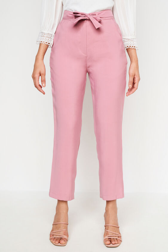 Pink Solid Straight Bottom, Pink, image 2
