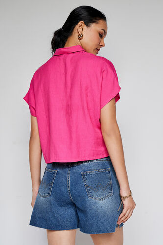 Flamingo Crop Top, Pink, image 6