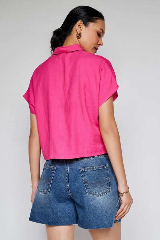 Flamingo Crop Top, Pink, image 6