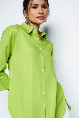 Sublime Loose Fit Top, Green, image 7