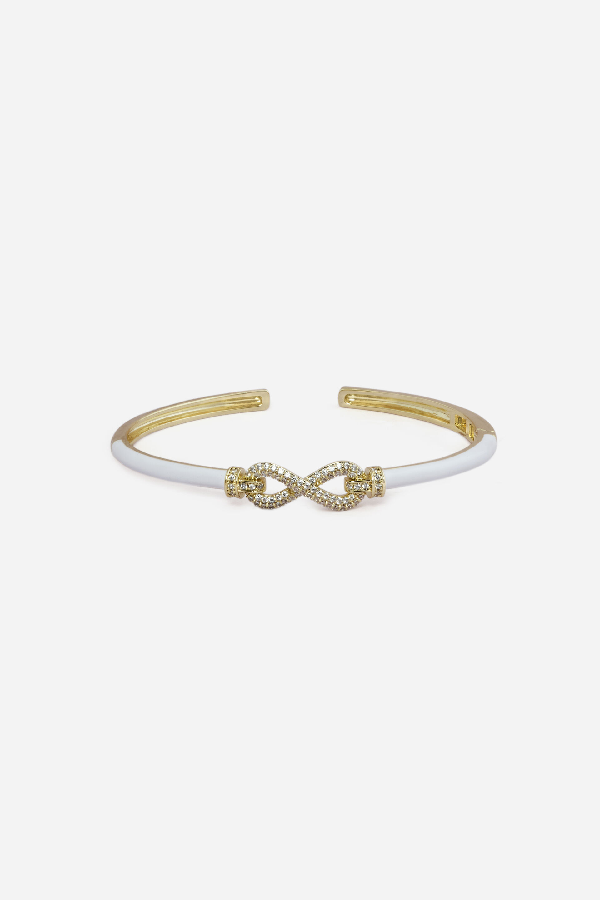 Dual Toned Infinity Cuff, , image 1