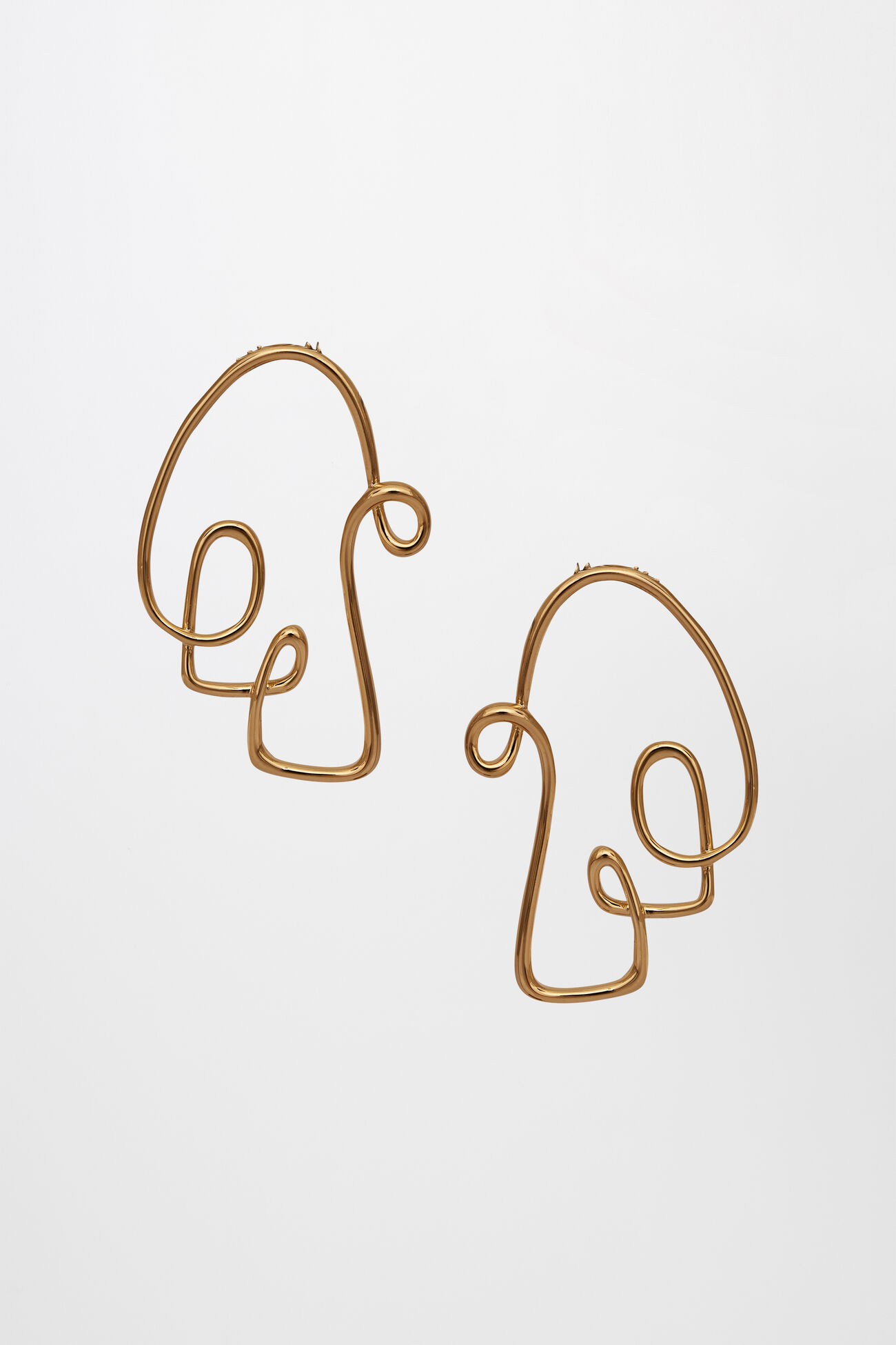 Abstract Art Earrings, , image 1