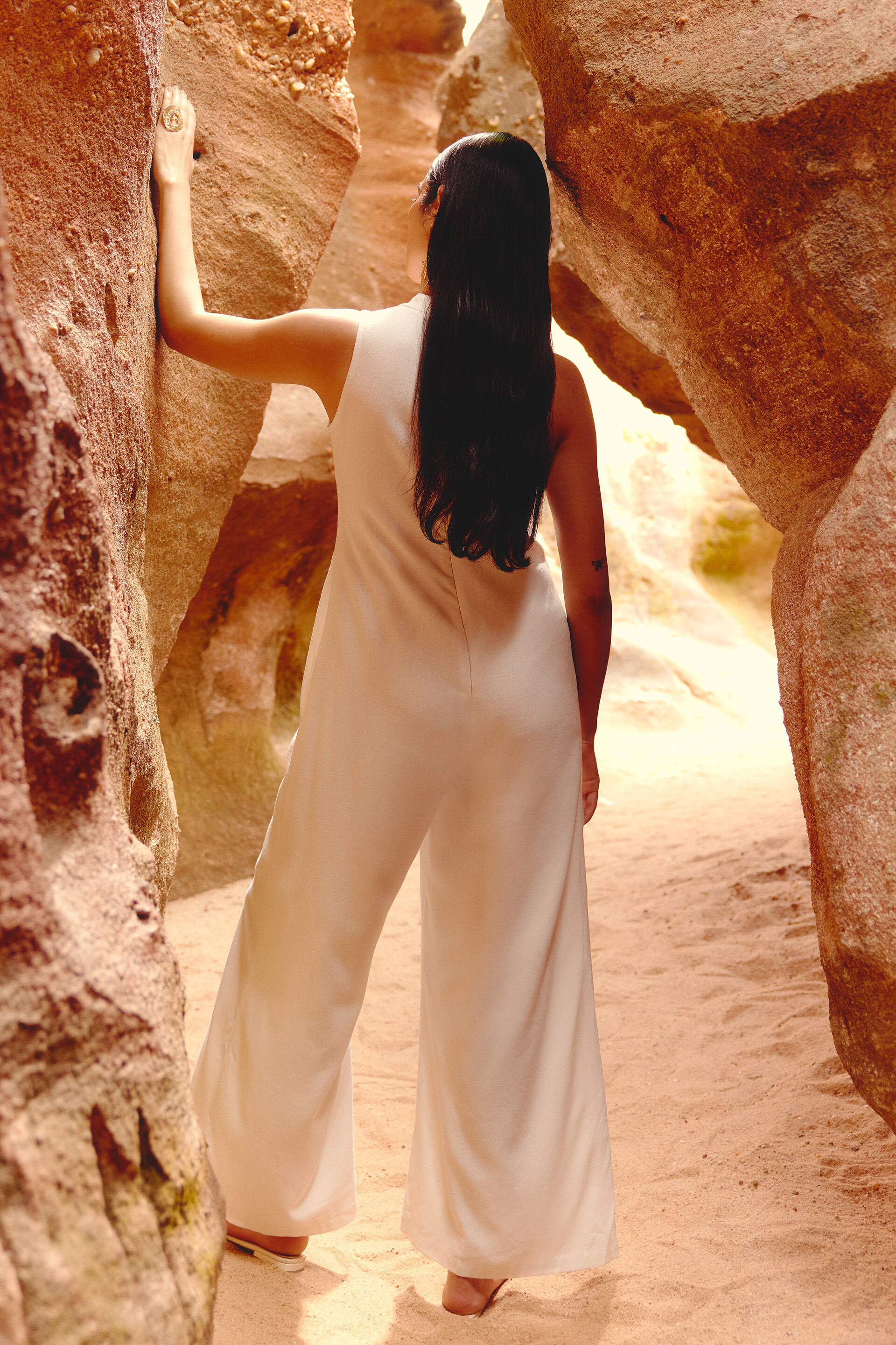 Alon Jumpsuit, Off White, image 6