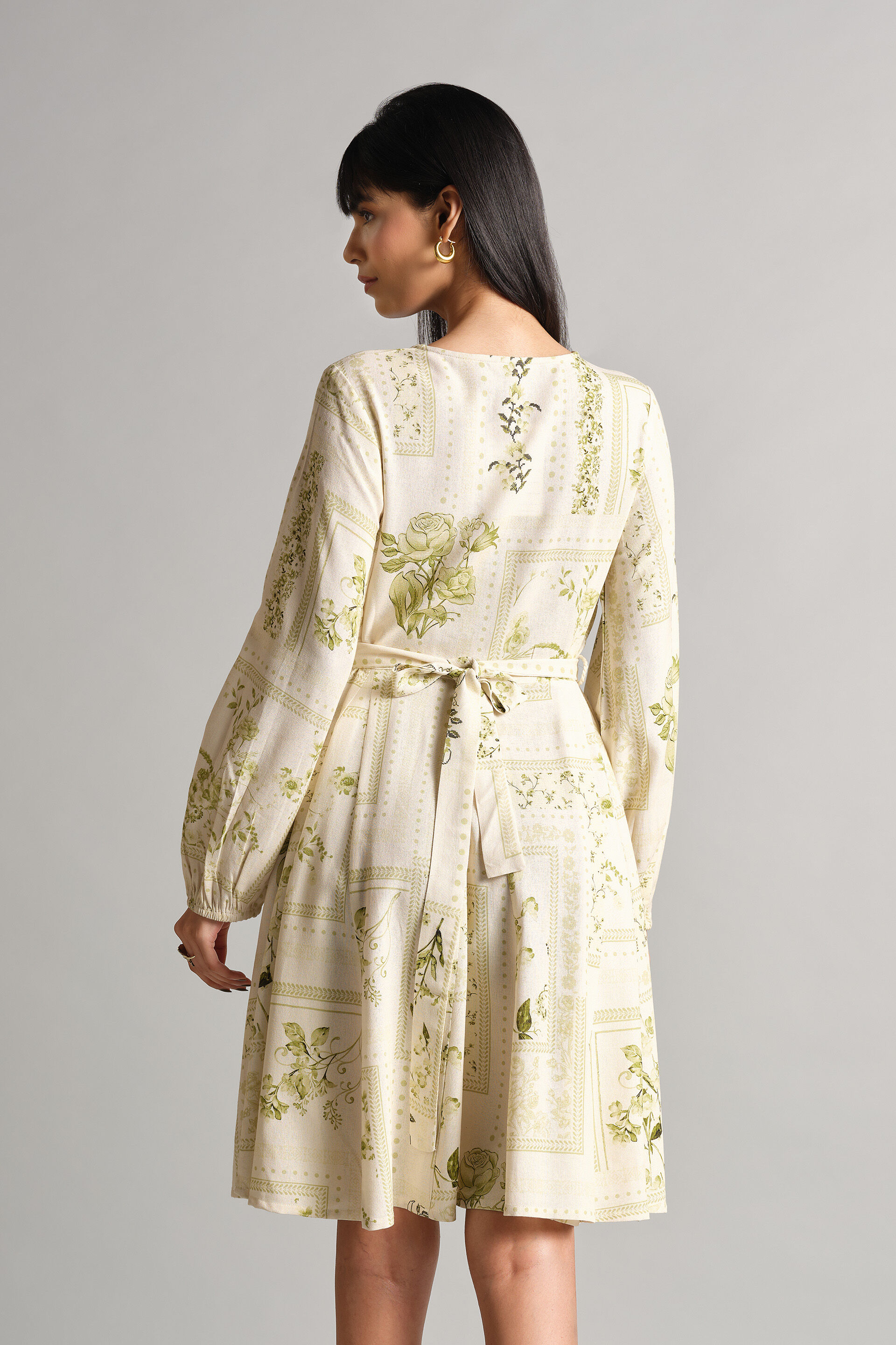 White Of Nature Dress, White, image 5