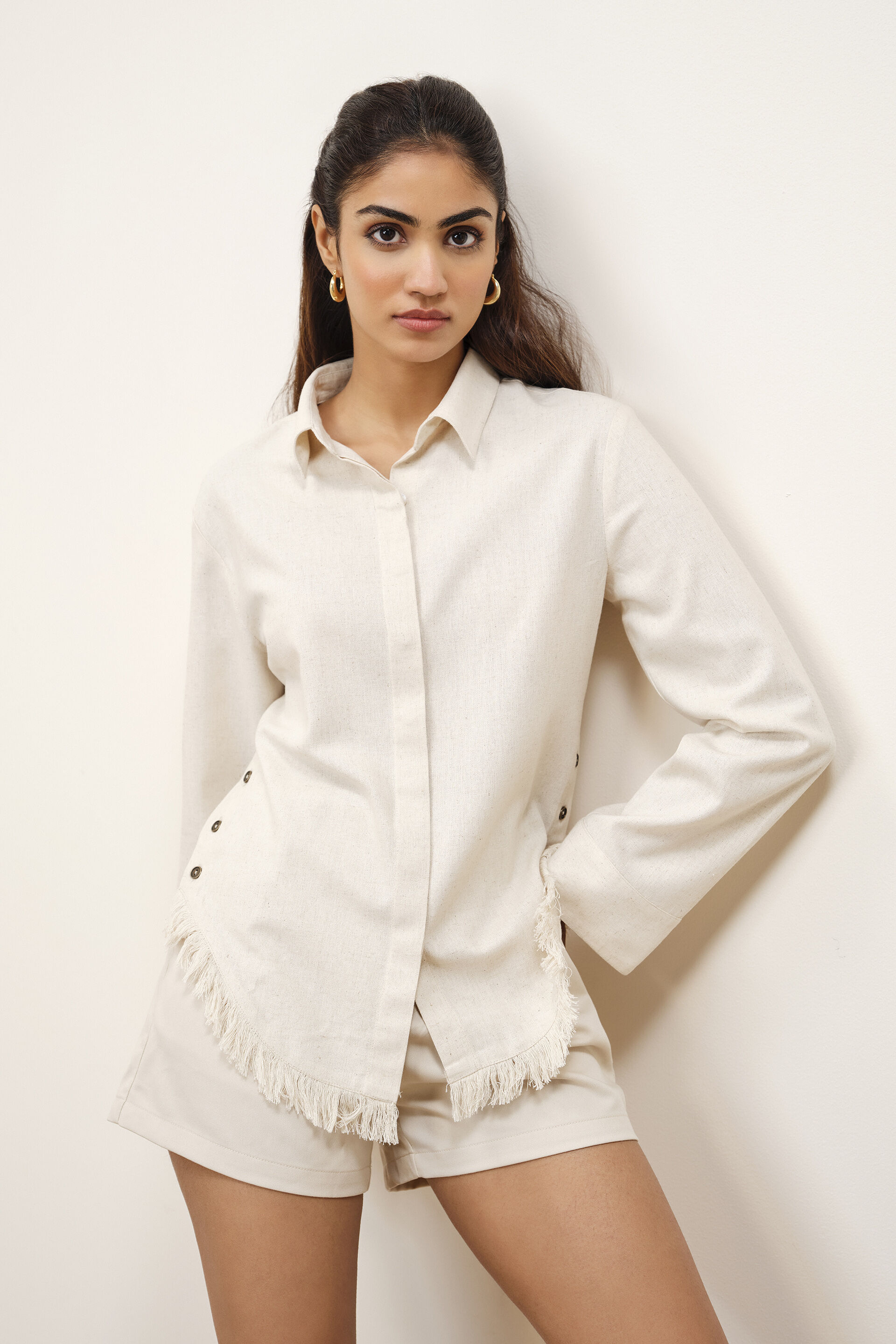 Alor Natural Shirt, Natural, image 1