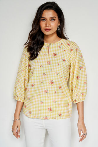Sunshine Blouse, Yellow, image 1