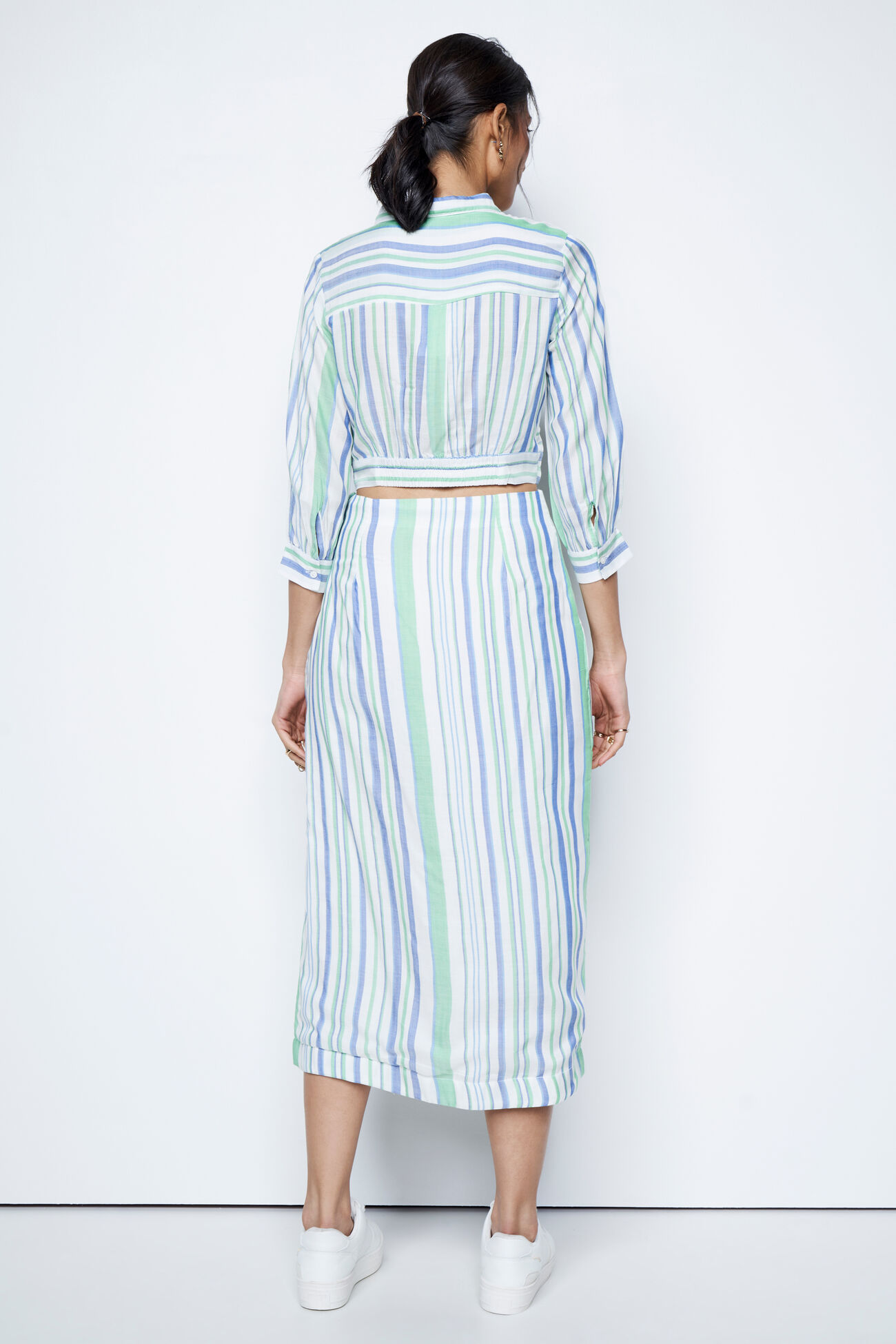 Stripe Express Skirt Set, Multi Color, image 5