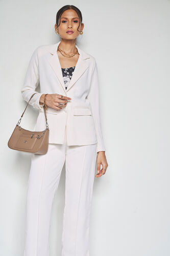 Boardroom Chic Co-ord Set, Ivory, image 3