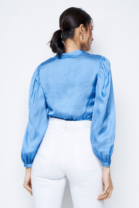 No Monday Blues Top, Indigo, image 7