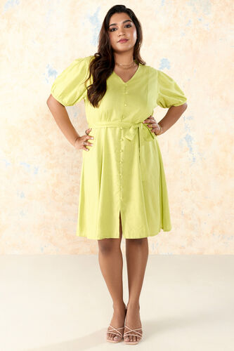 Star In Your Eyes Dress, Lime Green, image 3