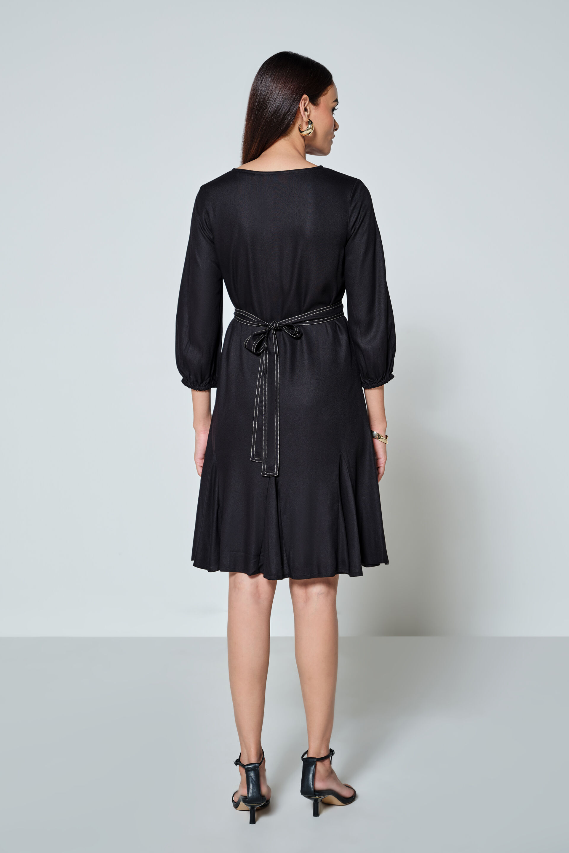 Black Bliss Dress, Black, image 5