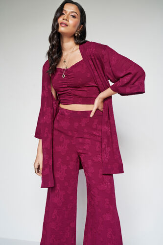 Buy our Wine Jacquard Straight Set-3 online from ANDIndia SC ...