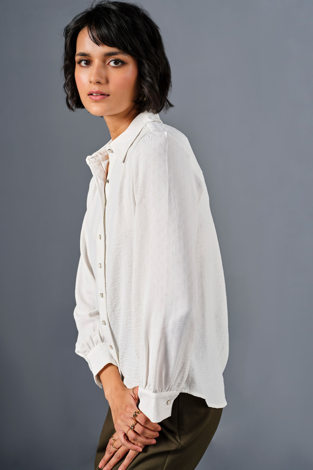 Aura Shirt, White, image 7