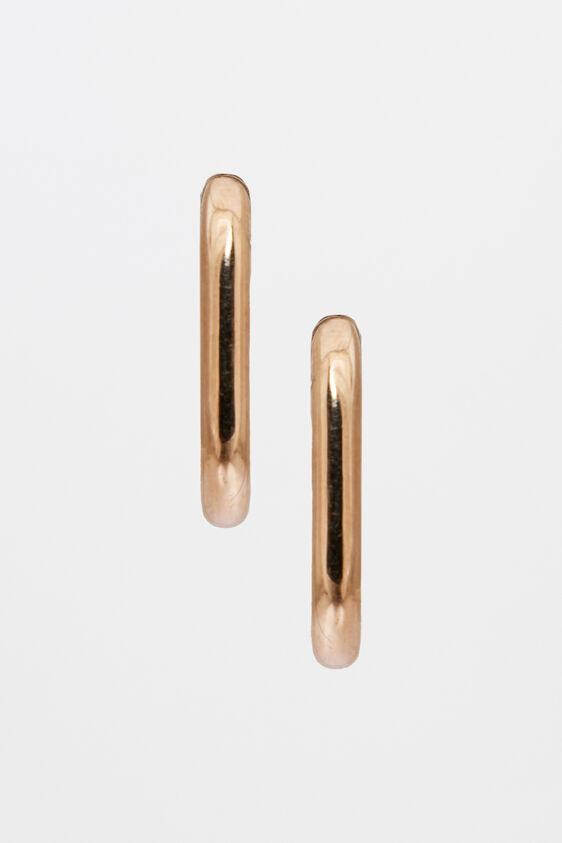 Gold Brass Earring, , image 2