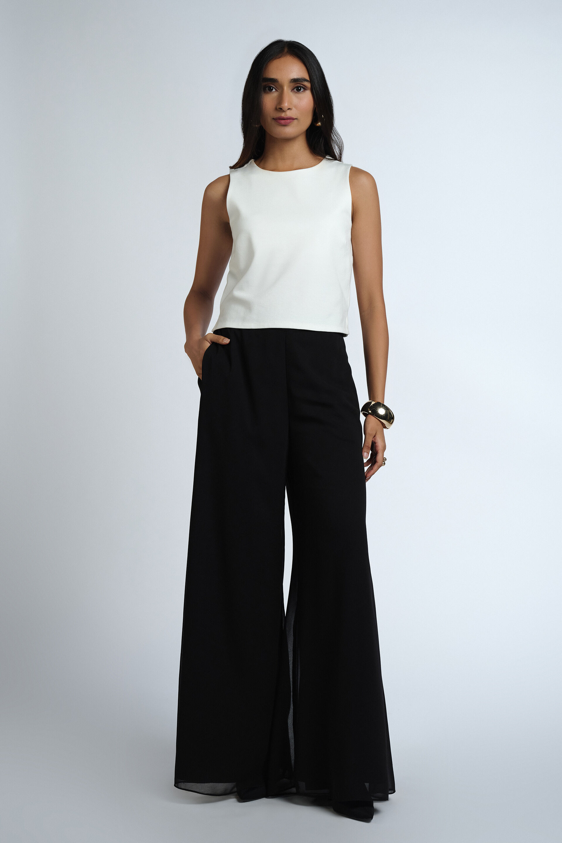 Jet White Top, White, image 1