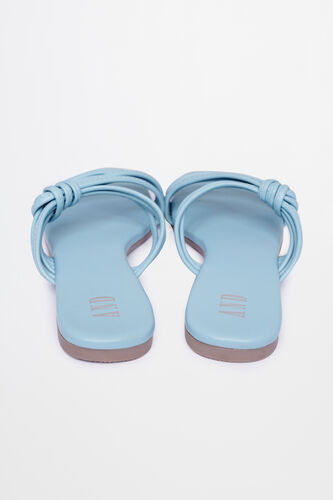 Blue Polyurethane Shoe, Blue, image 4