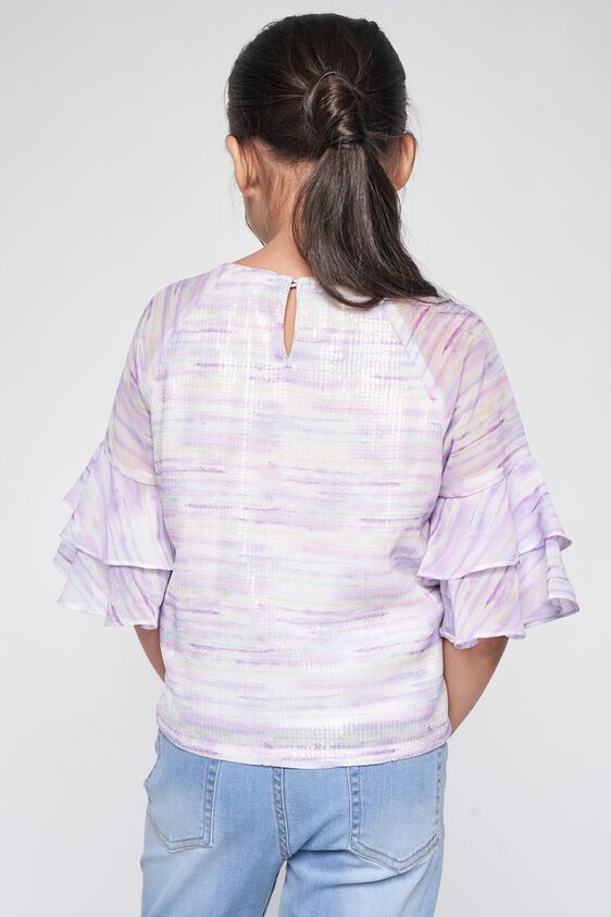 6 - Multi Color Abstract Straight Top, image 6