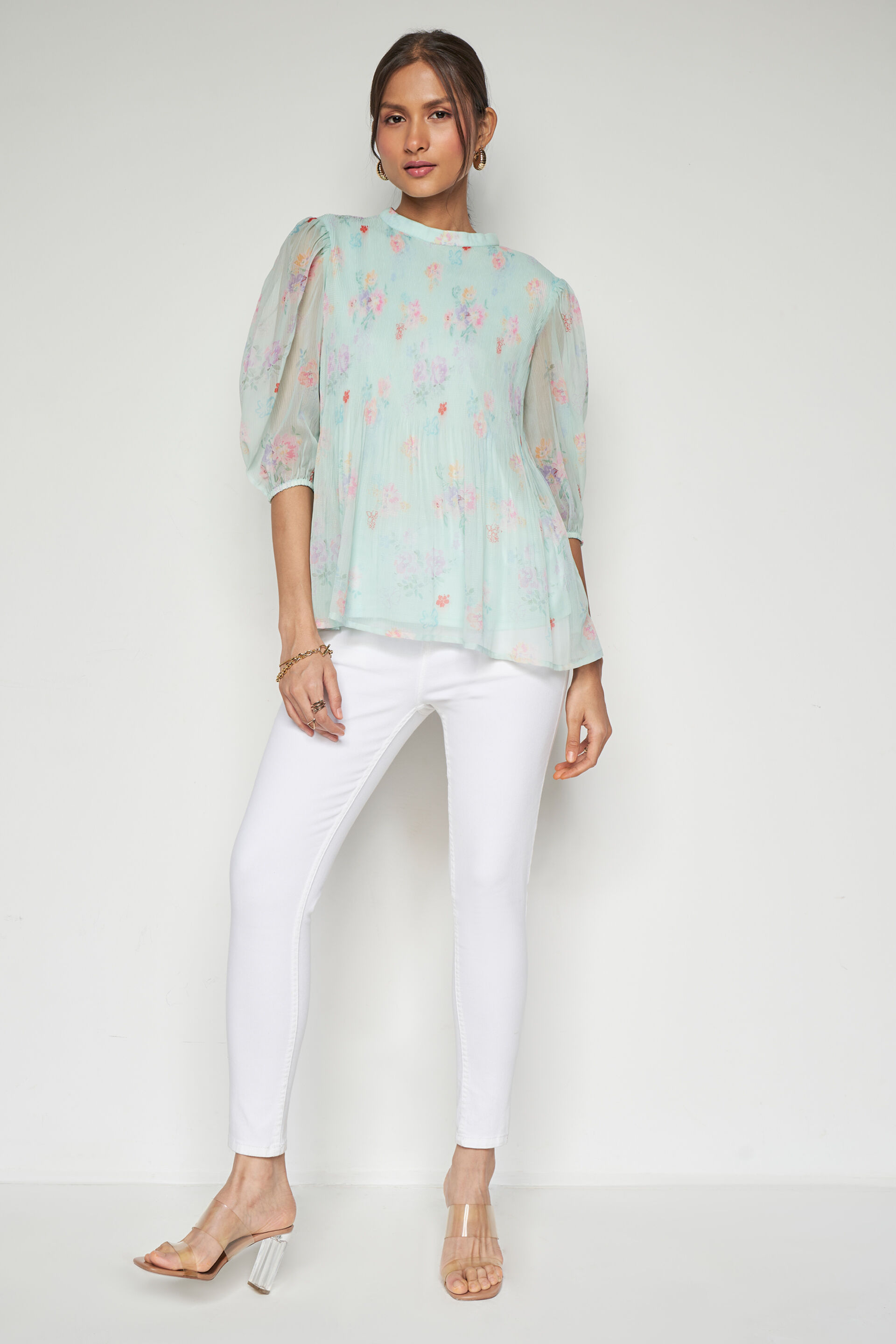 Spring Days Top, Green, image 5