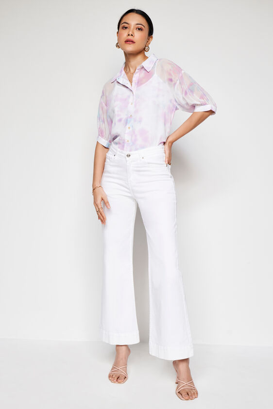 Summer Breeze Tie-Dye Top, Purple, image 2