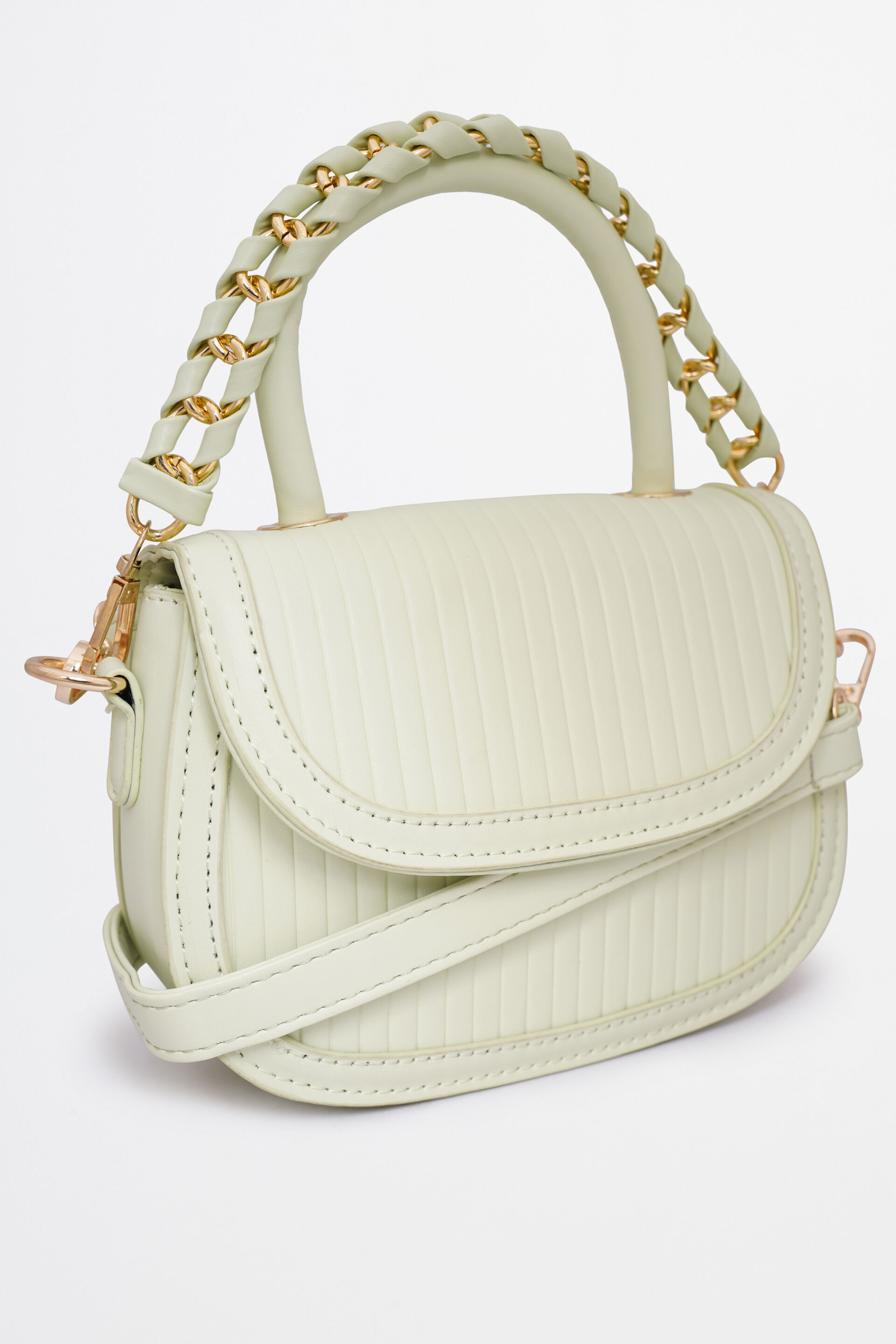 Striped clearance sling bag