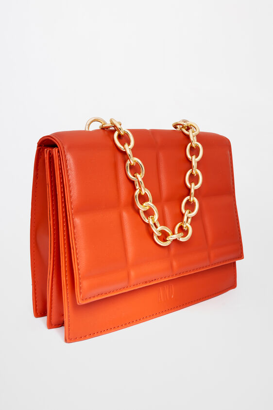 Rust Polyurethane Ladies Purse L, , image 2