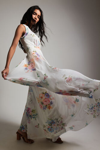 Frosty Flora Gown, Multi Color, image 1