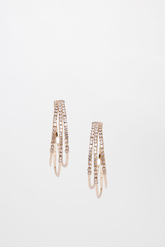 Gold Metal Earring, , image 1