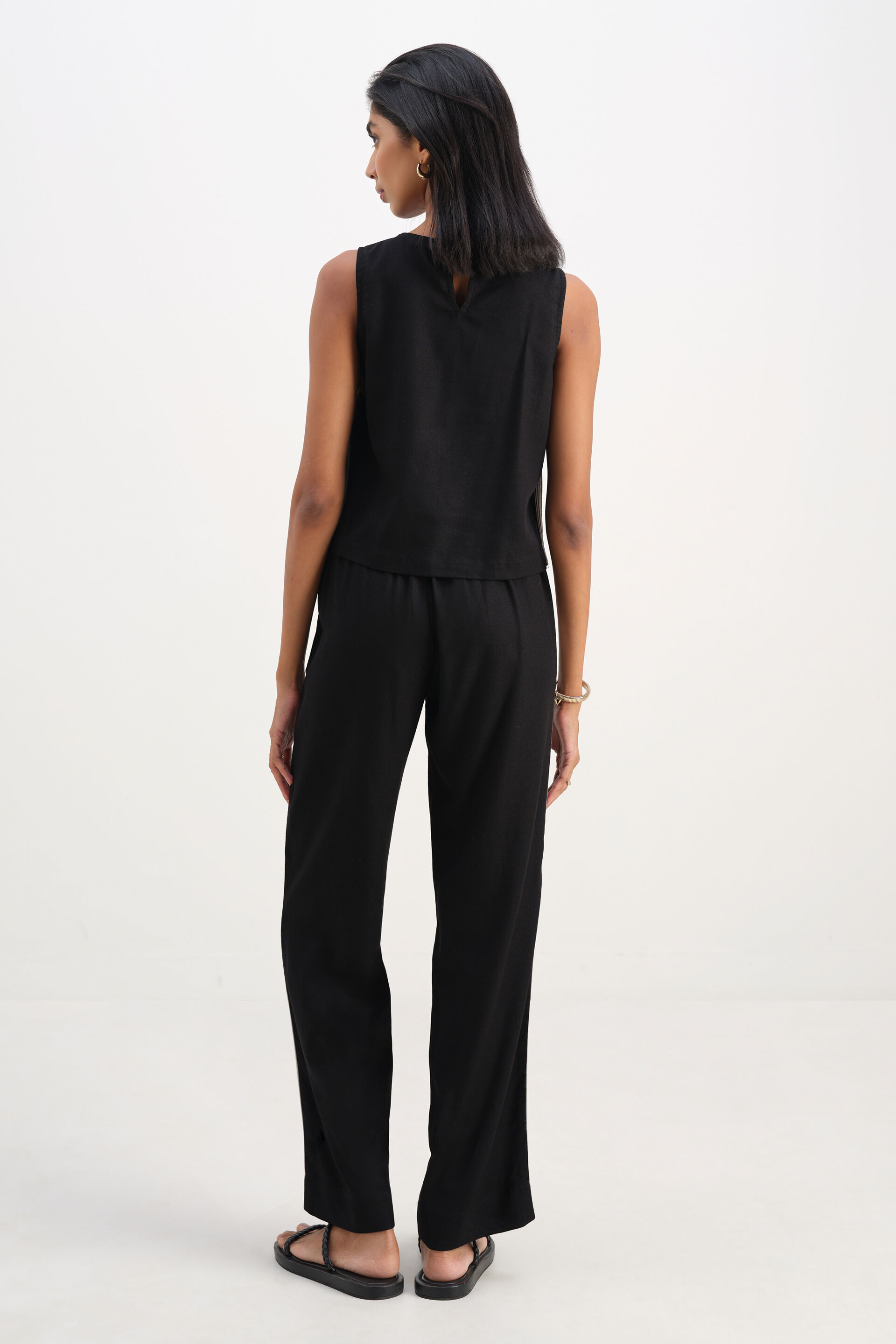 Obsidian Embroidered Co-ord Set, Black, image 5