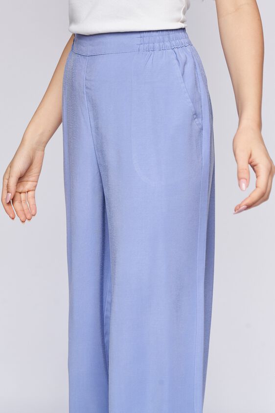 5 - Blue Solid Straight Bottom, image 5