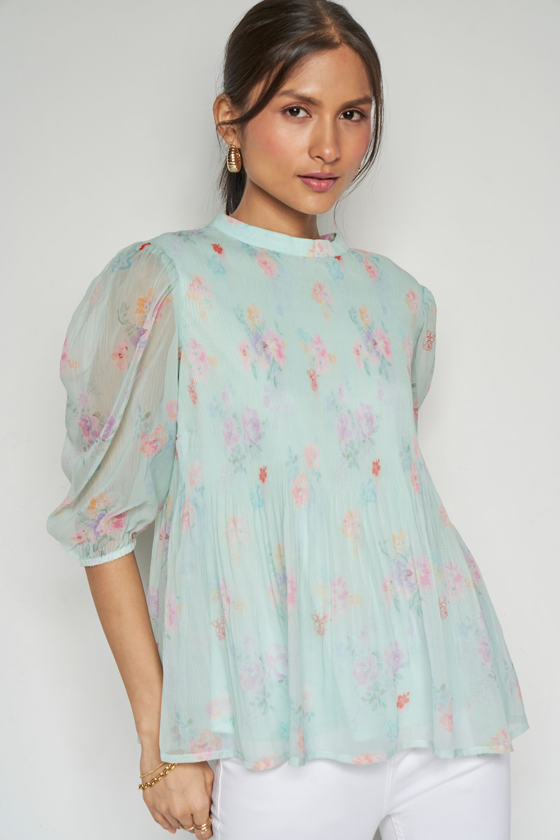 Spring Days Top, Green, image 4